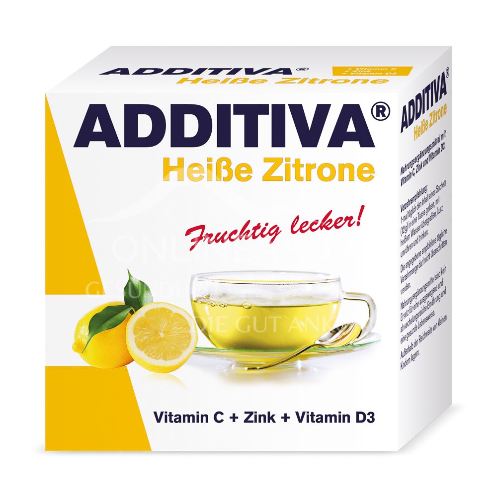 ADDITIVA® Heiße Zitrone Heißgetränkepulver 12 g