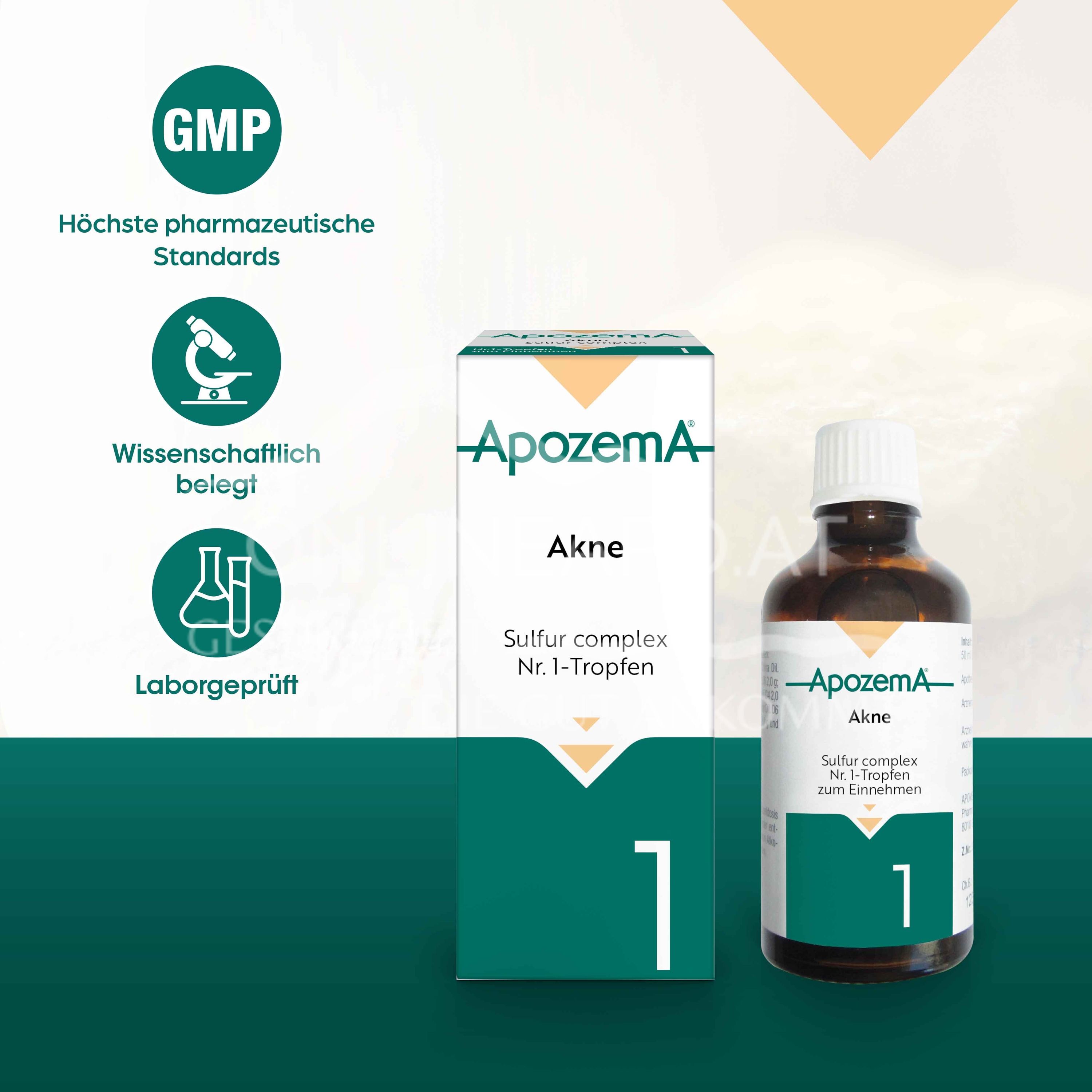 Apozema® Acne Sulfur complex No. 1 drops for oral use 