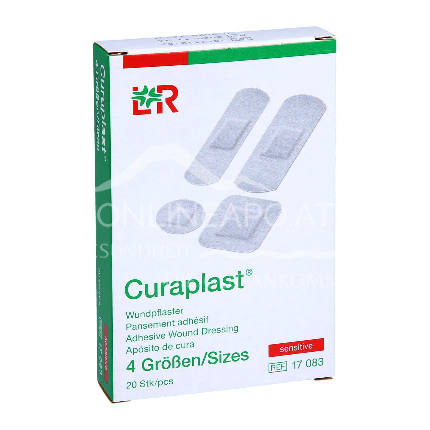 Curaplast® sensitive plaster strips - 4 sizes