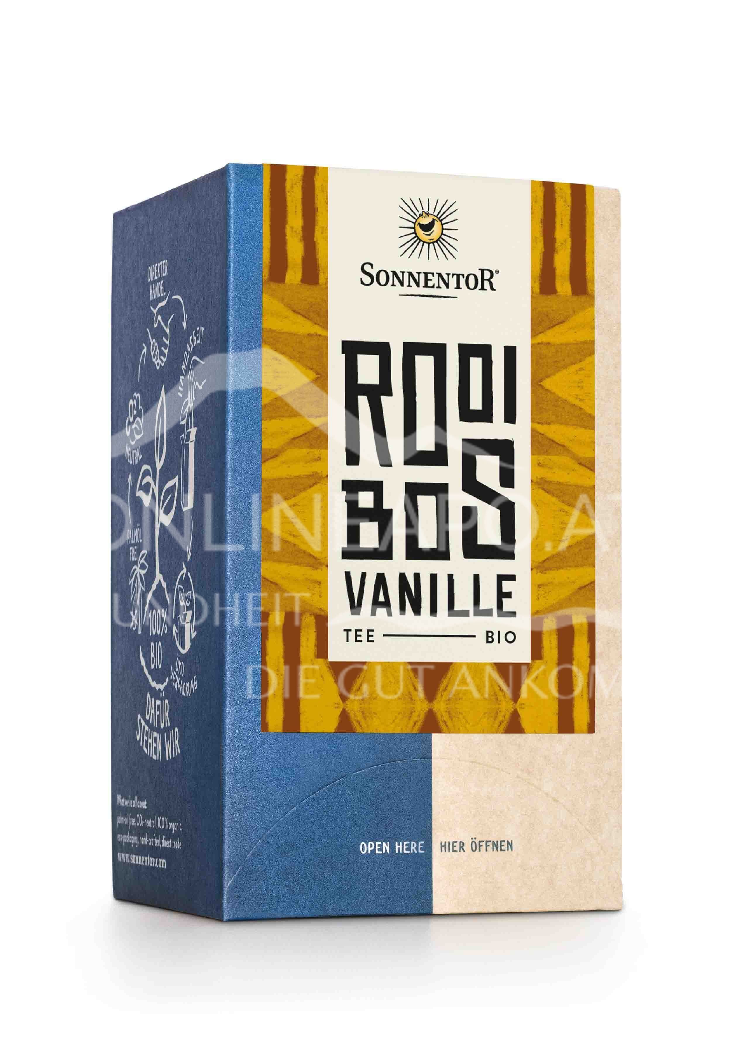 Sonnentor Rooibos Vanilla Tea, organic