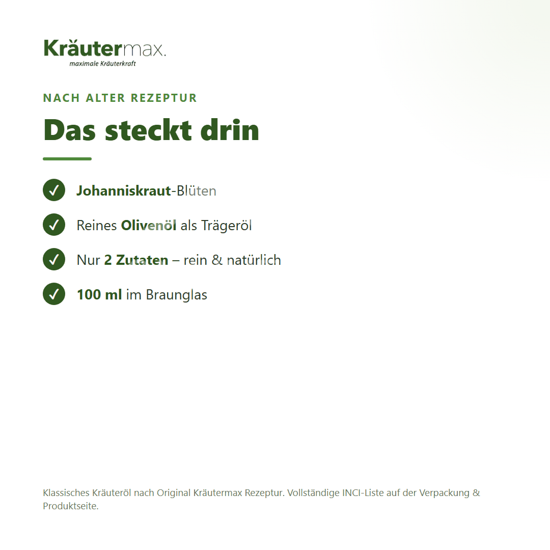 Kräutermax Johanniskrautöl
