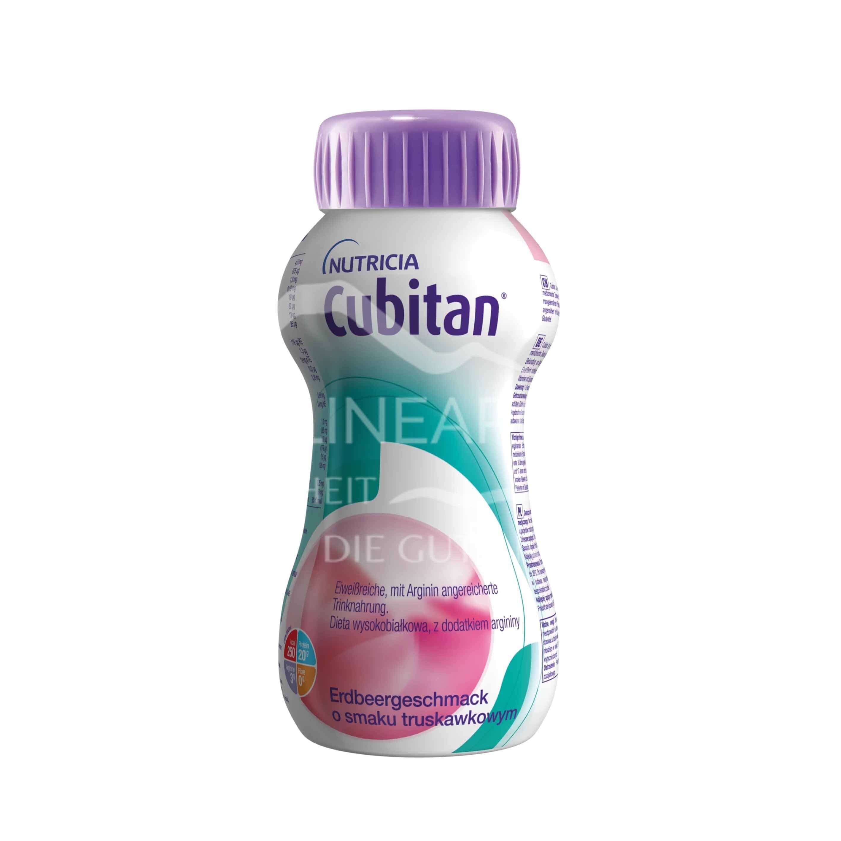 Nutricia Cubitan Trinknahrung Erdbeere 200 ml
