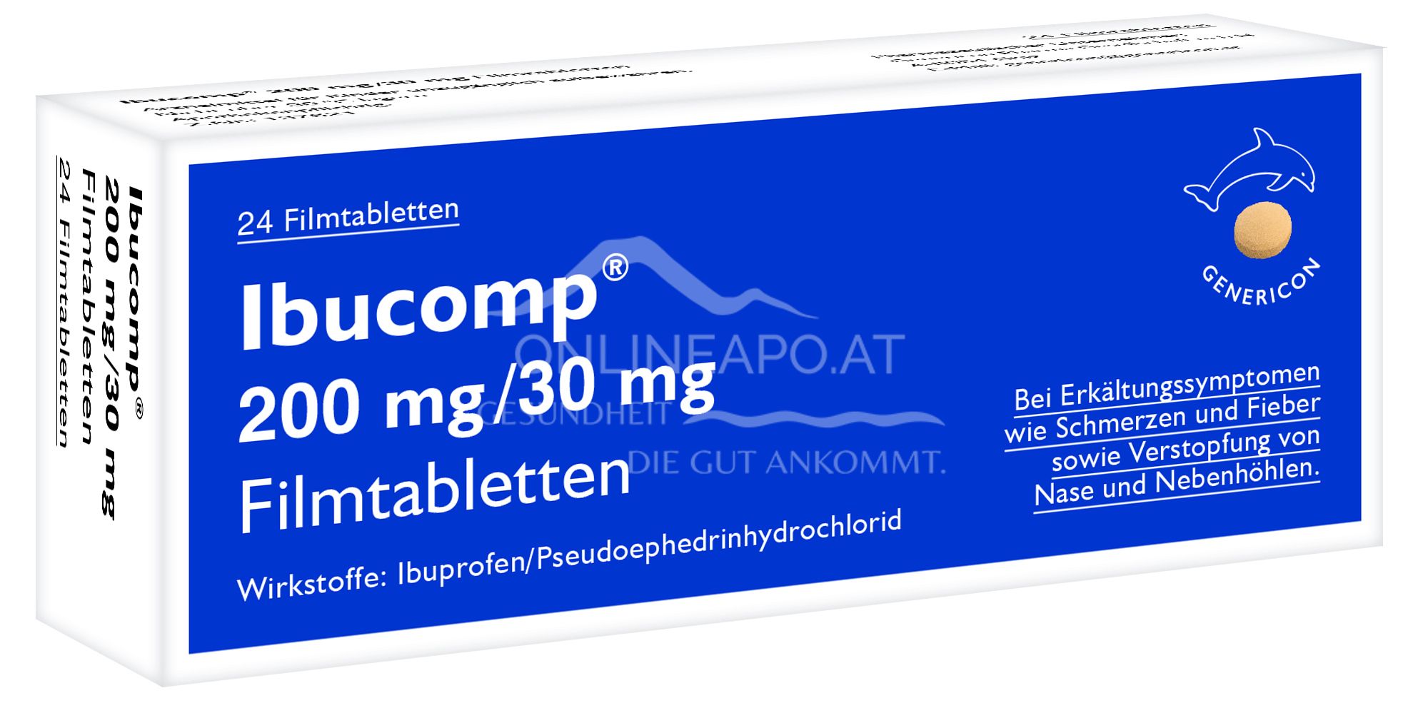 Ibucomp 200 mg/30 mg Filmtabletten 