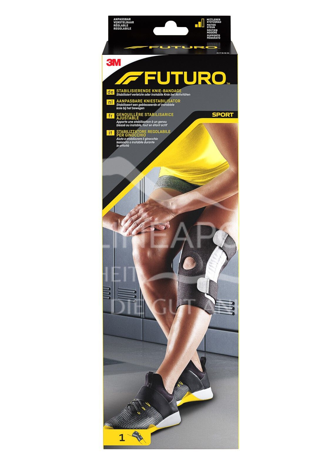 FUTURO™ Stabilisierende Knie-Bandage 47550, Verstellbar SPORT