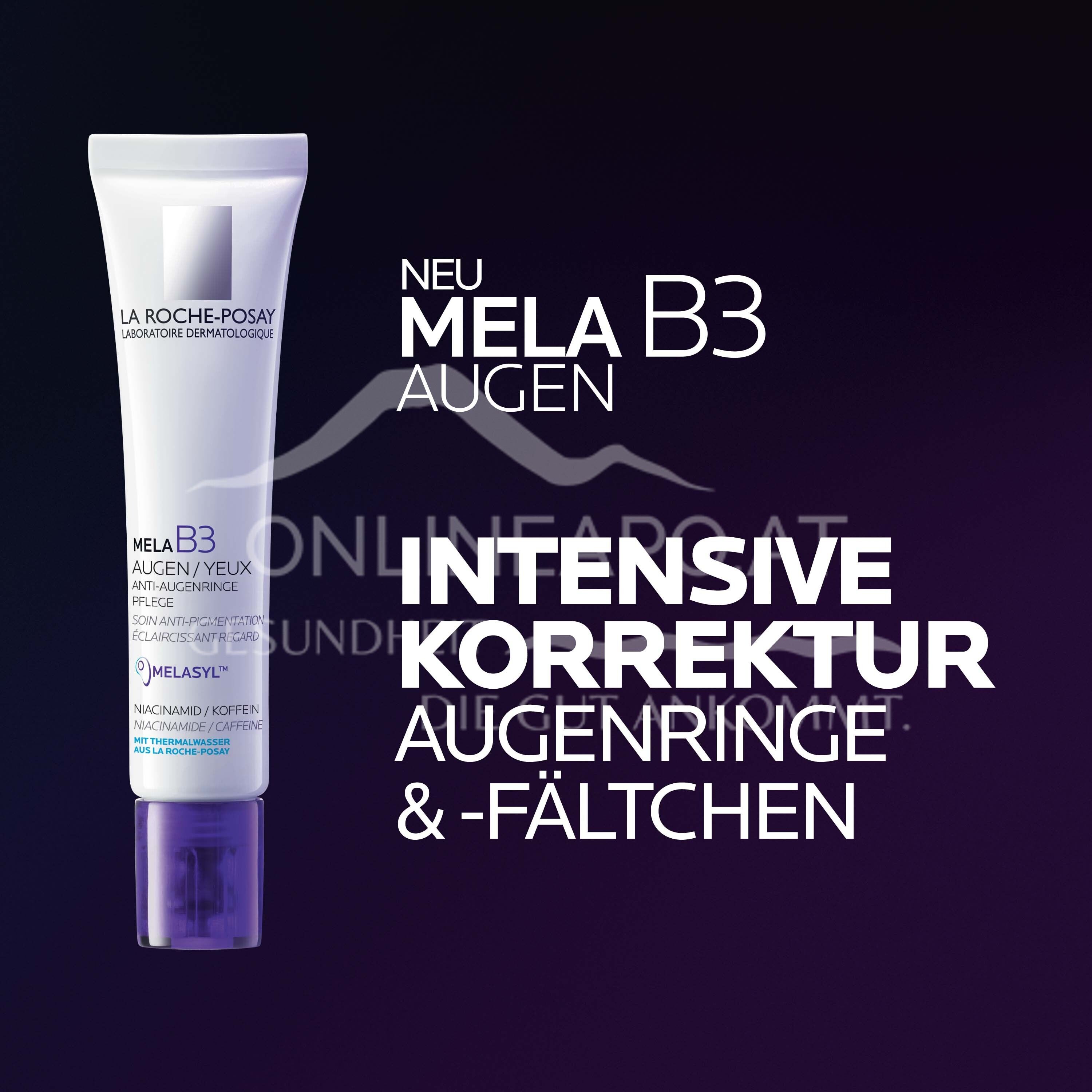 La Roche-Posay Mela B3 Augen Creme - Intensive Pflege bei Augenringen und Falten