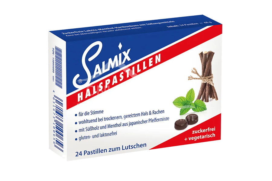 Canea Original Salmix® Halspastillen