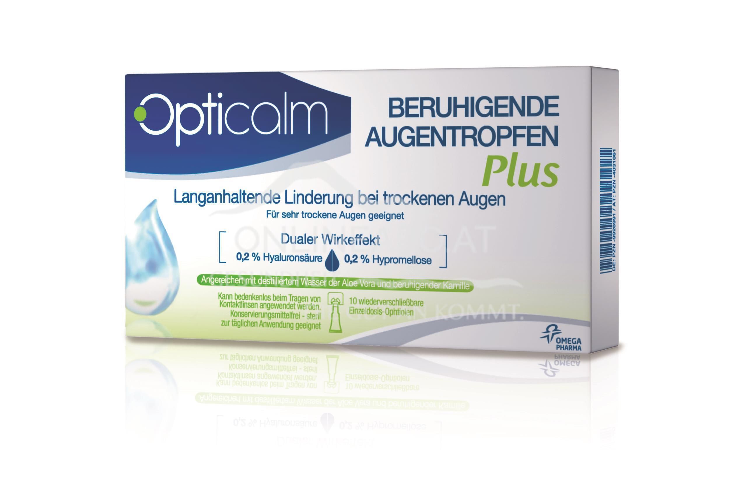 Opticalm beruhigende Augentropfen PLUS 0,5ml