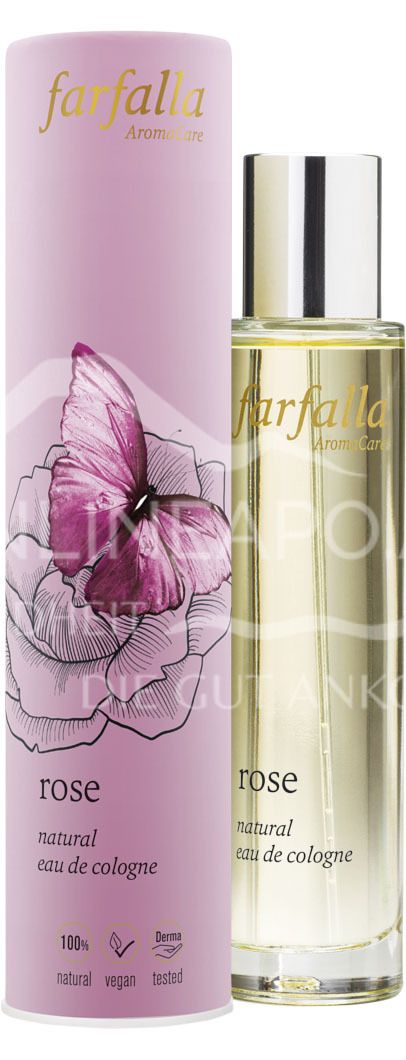 Farfalla Rose, Natural Eau De Cologne
