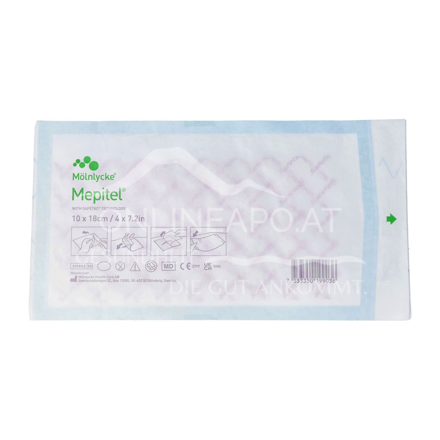 Mölnlycke® Mepitel® wound spacer mesh 10 x 18 cm
