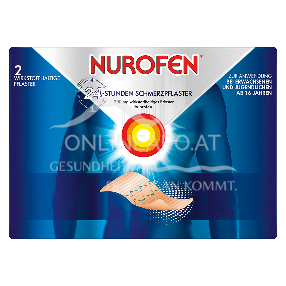 Nurofen® 24-Stunden Schmerzpflaster 200 mg wirkstoffhaltiges Pflaster