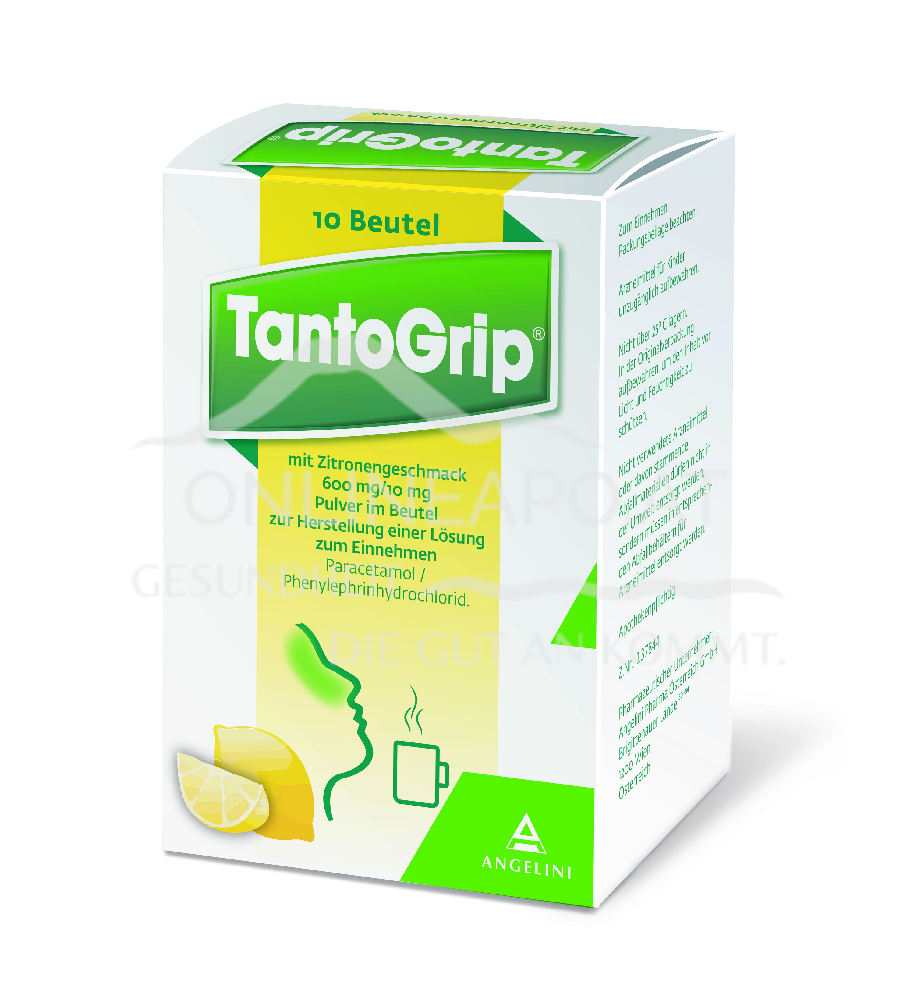 TantoGrip® Zitrone 600mg/10mg Pulver