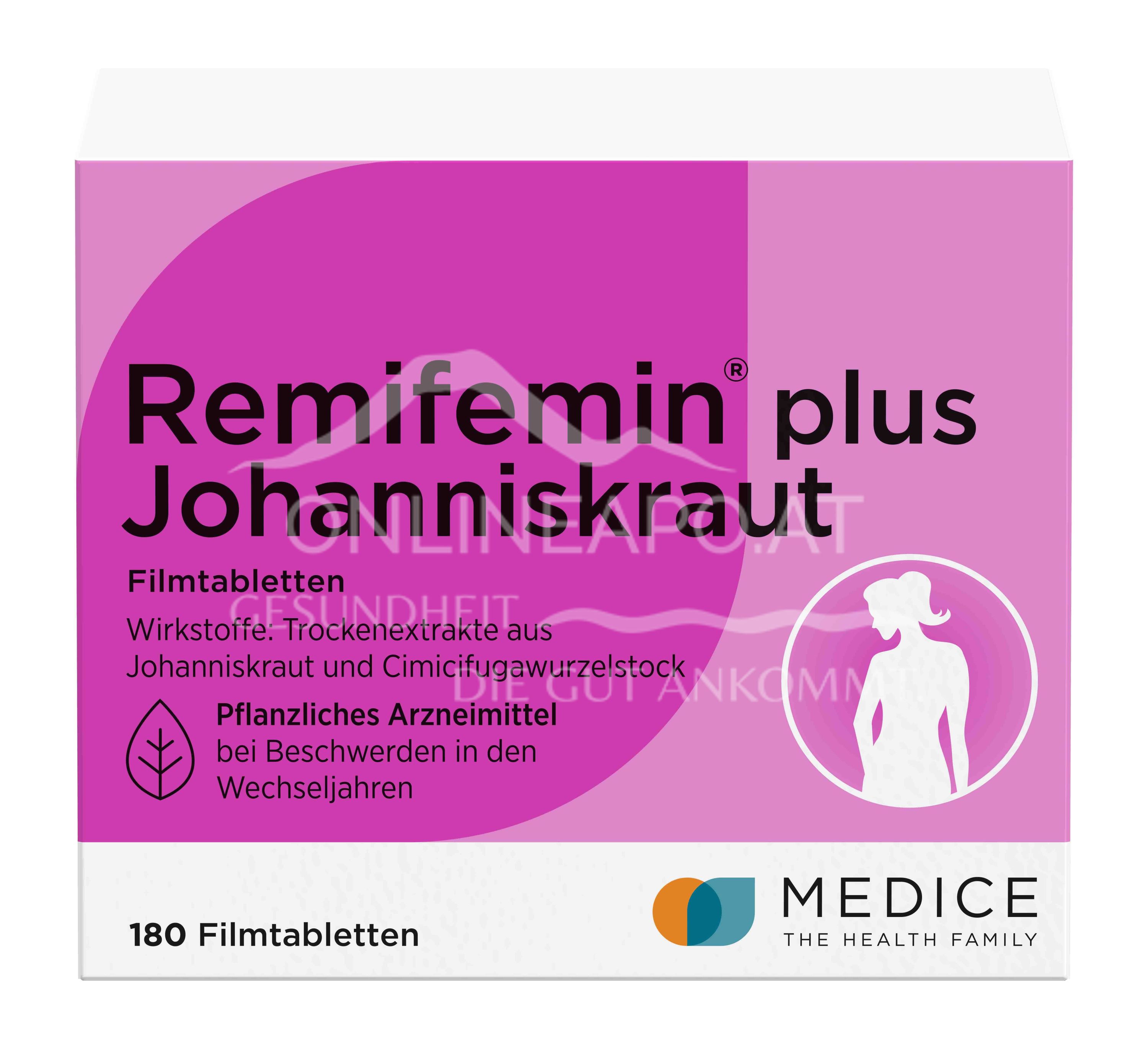 remifemin® plus Johanniskraut Filmtabletten