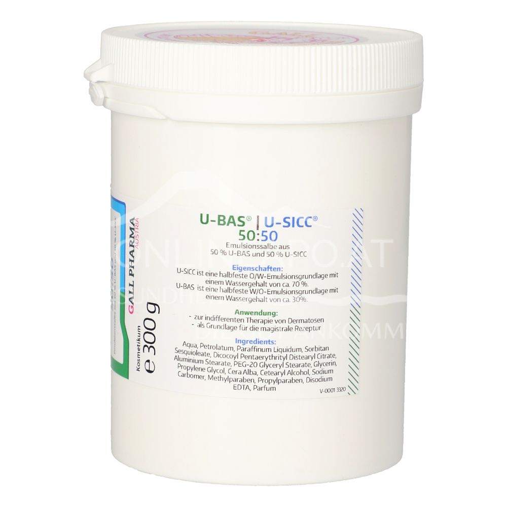 Gall Pharma U-Bas®/U-Sicc® 50:50 Emulsionssalbe