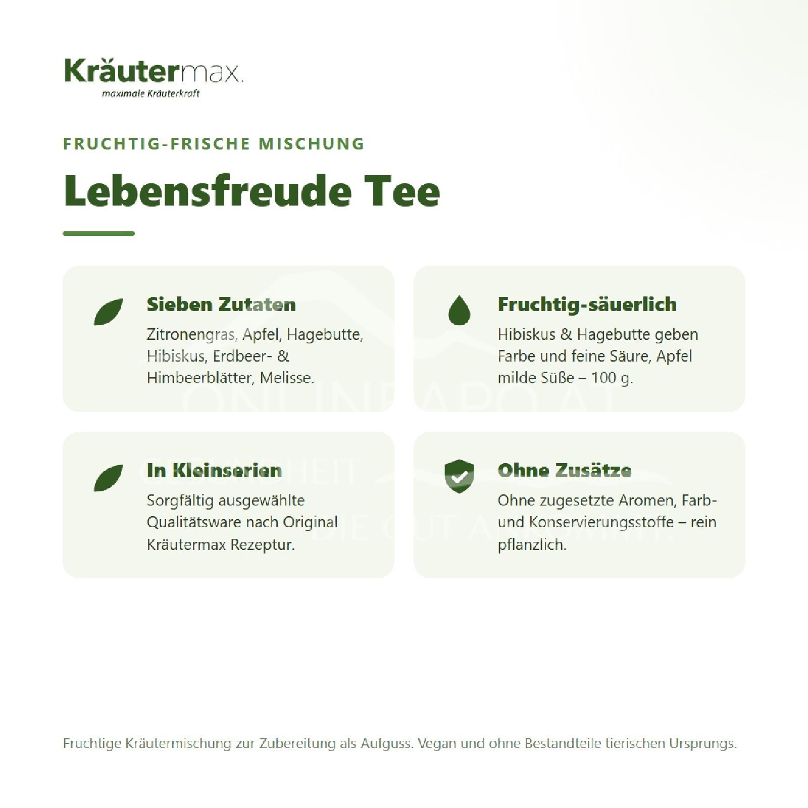 Kräutermax Lebensfreude Tee