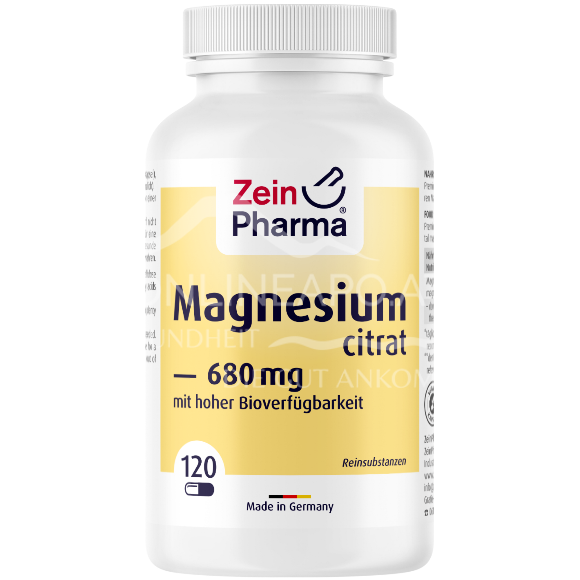 ZeinPharma Magnesium Citrat 680 mg Kapseln