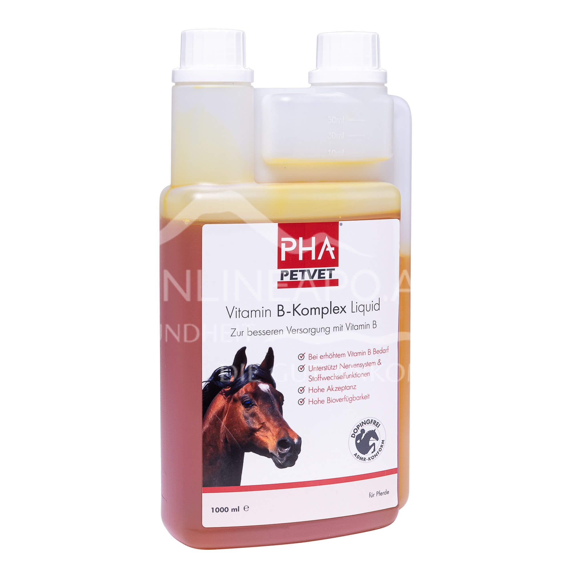 PHA PetVet Vitamin B-Komplex Liquid für Pferde
