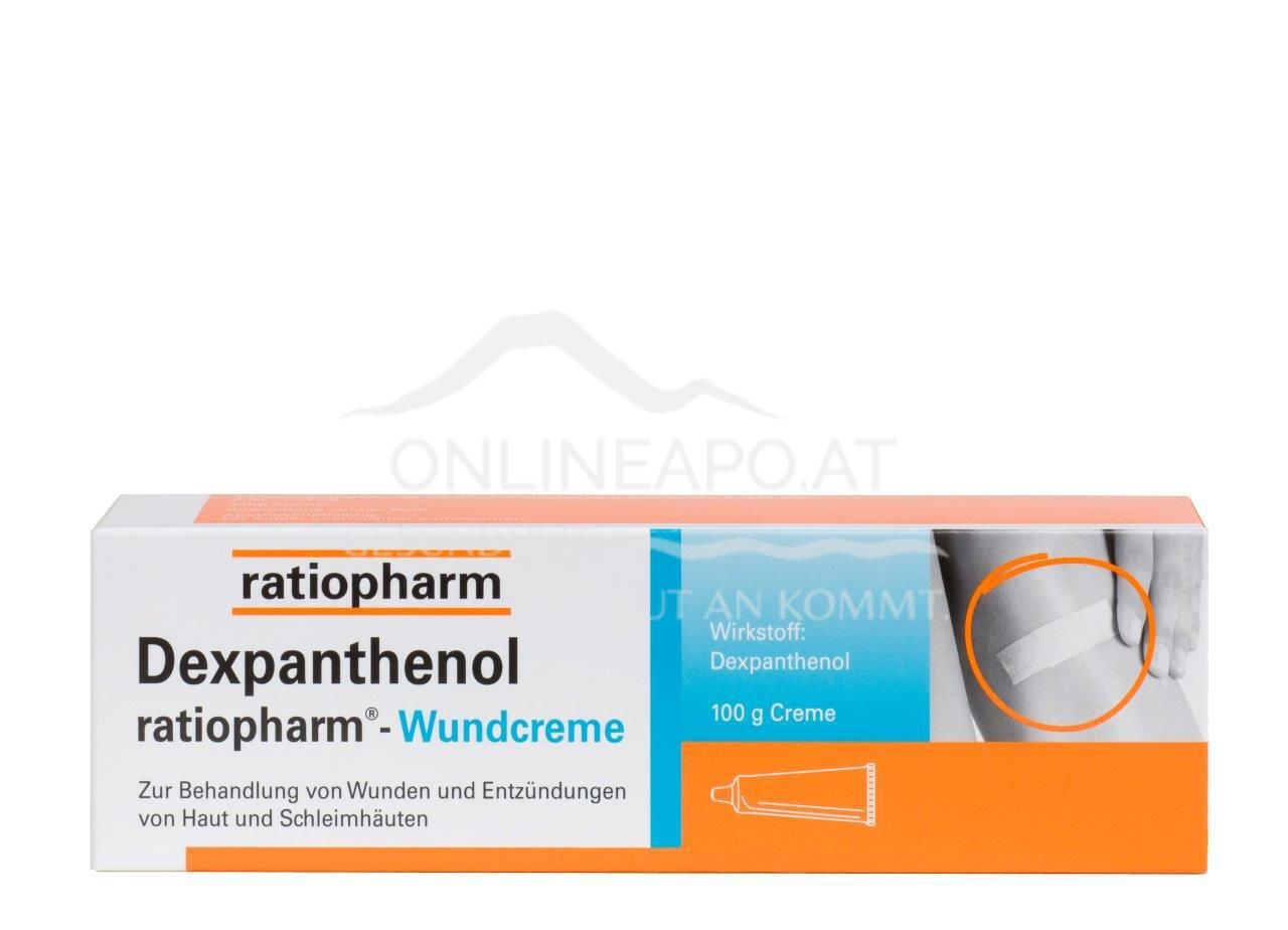 Dexpanthenol ratiopharm® Wundcreme