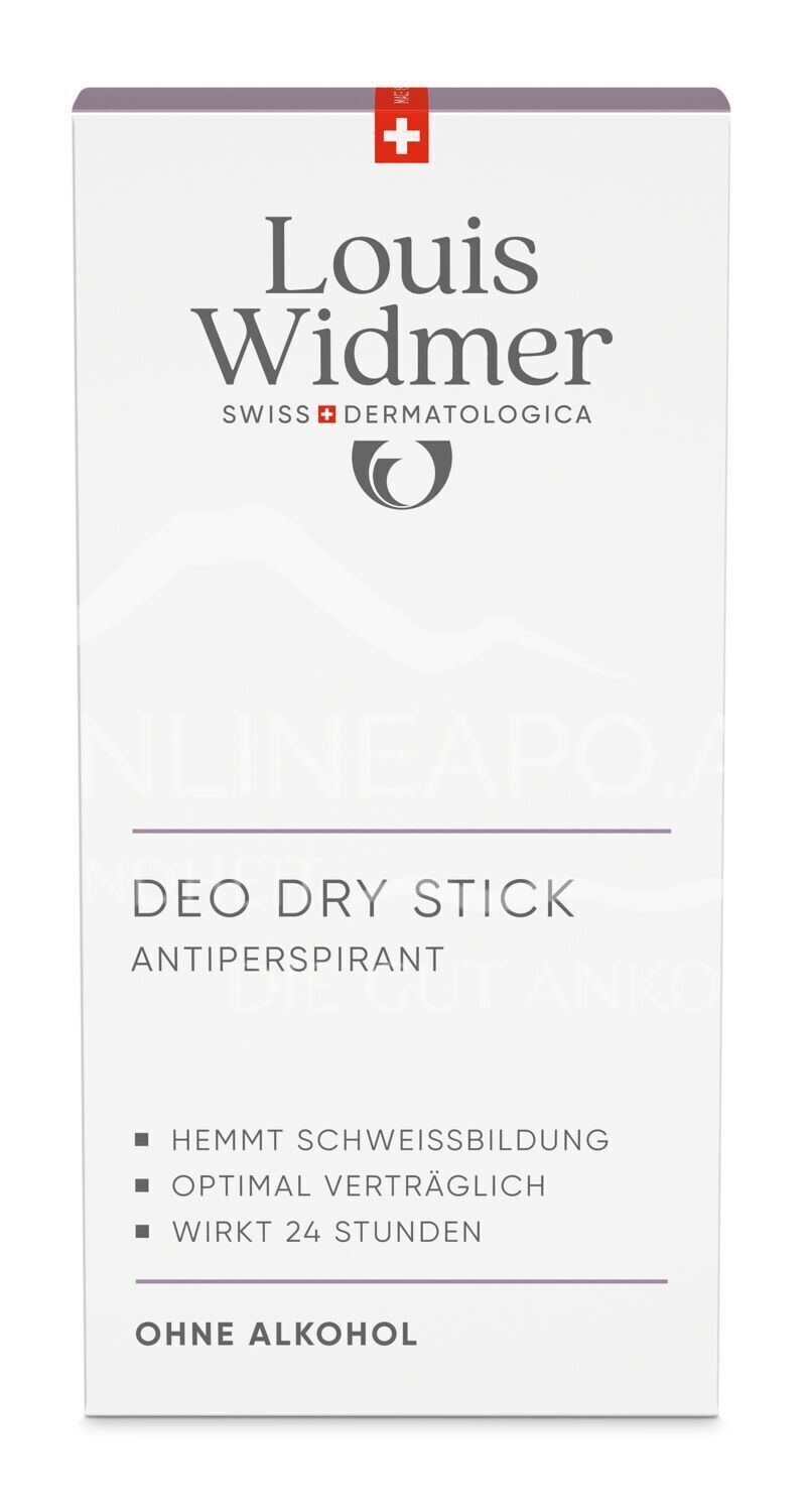 Louis Widmer Deo Dry Stick Antiperspirant - leicht parfumiert