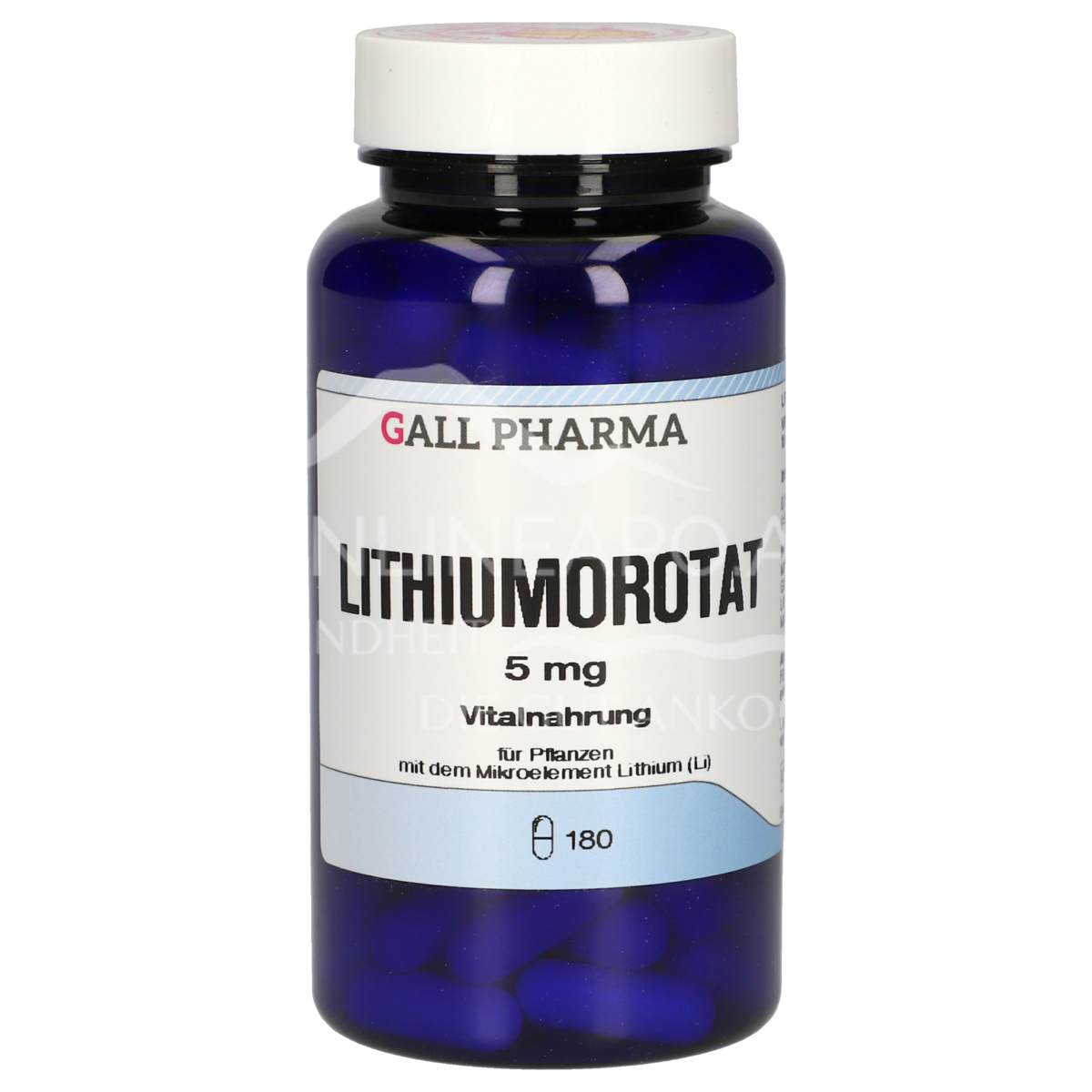 Gall Pharma Lithiumorotat 5 mg Kapseln