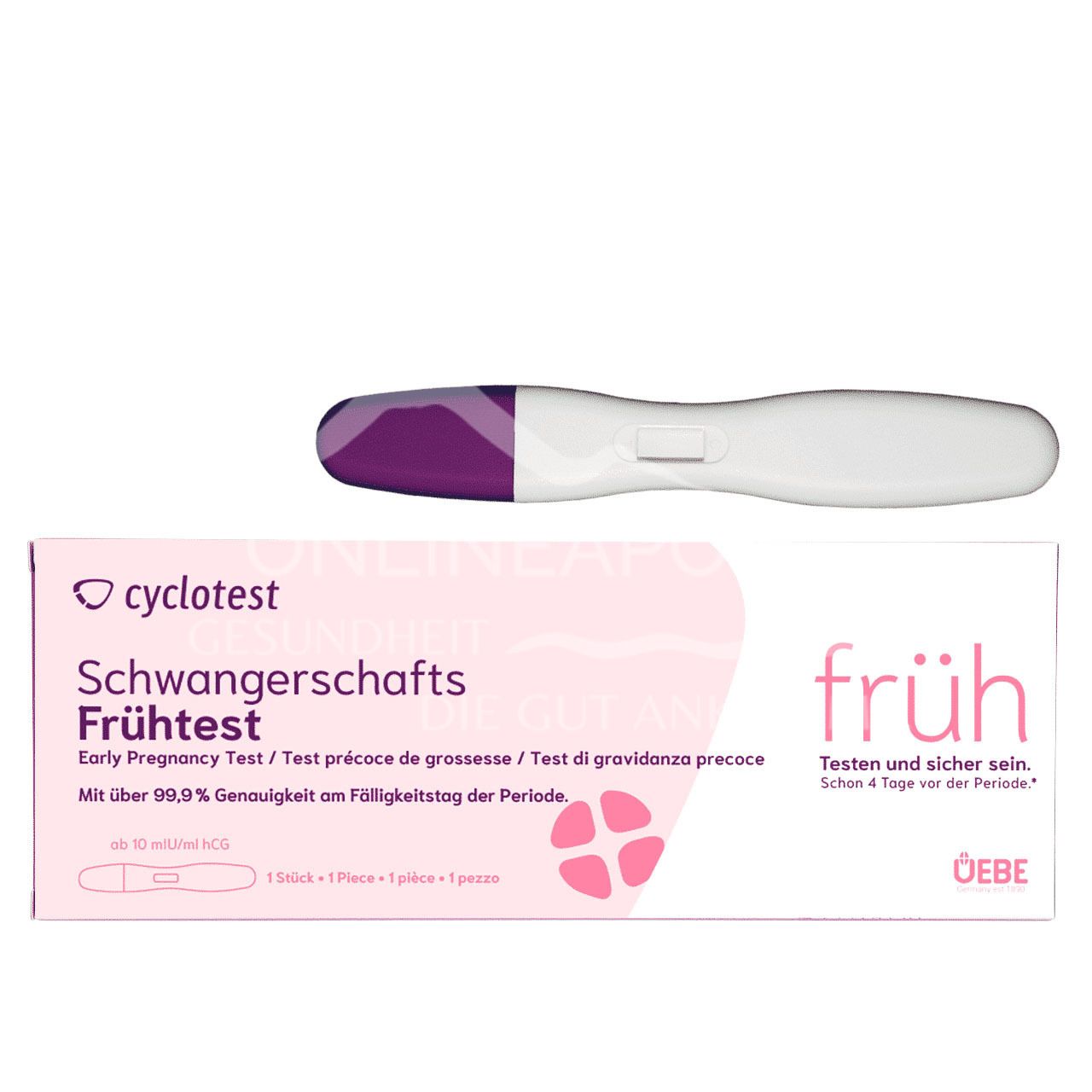 cyclotest® Schwangerschafts-Frühtest