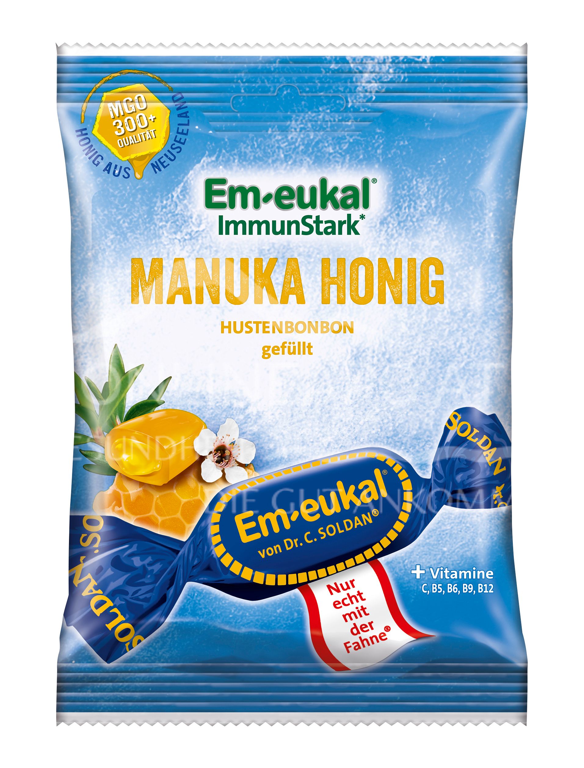 Em-eukal ImmunStark* Manuka Honig Hustenbonbons