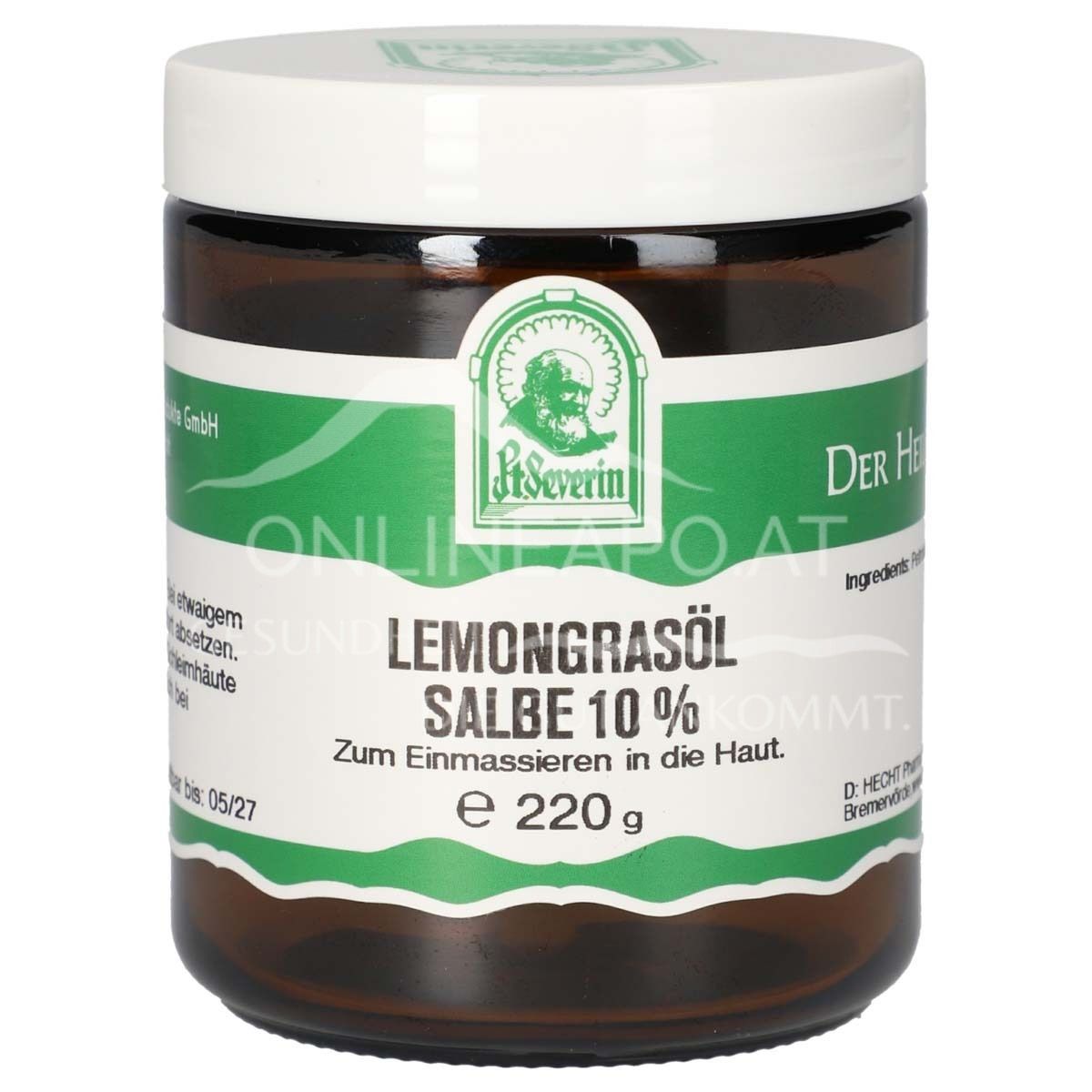 Father Severin Lemongrass Oil 10% Ointment