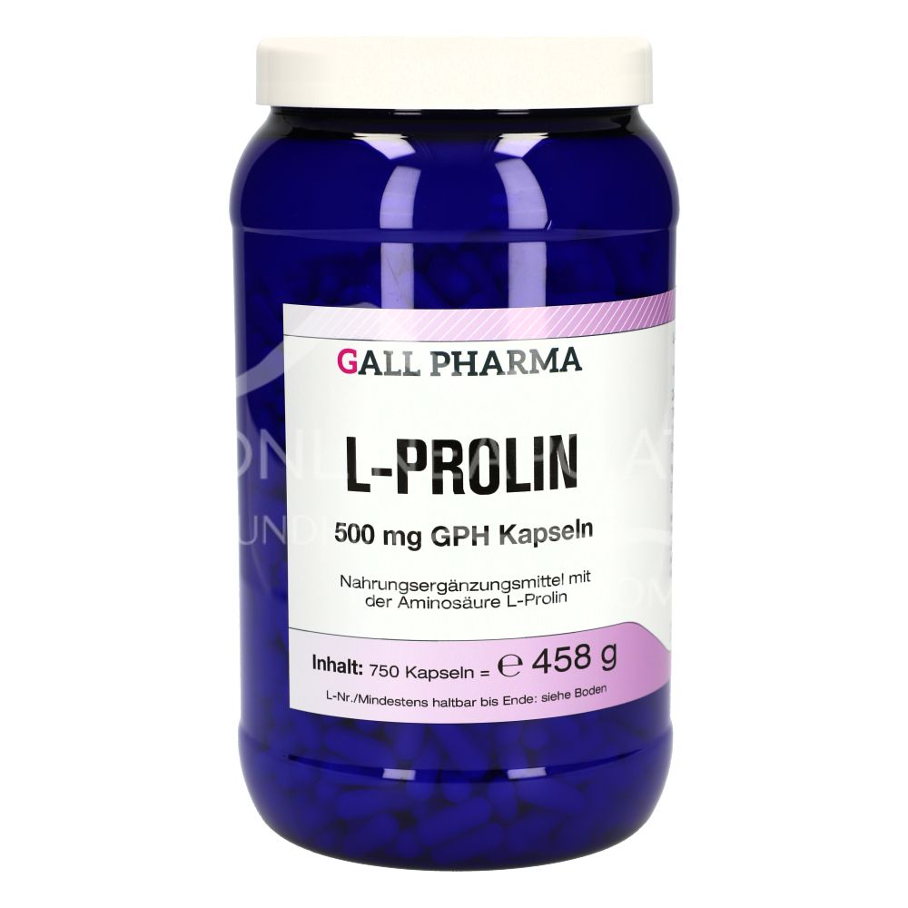 Gall Pharma L-proline 500 mg capsules