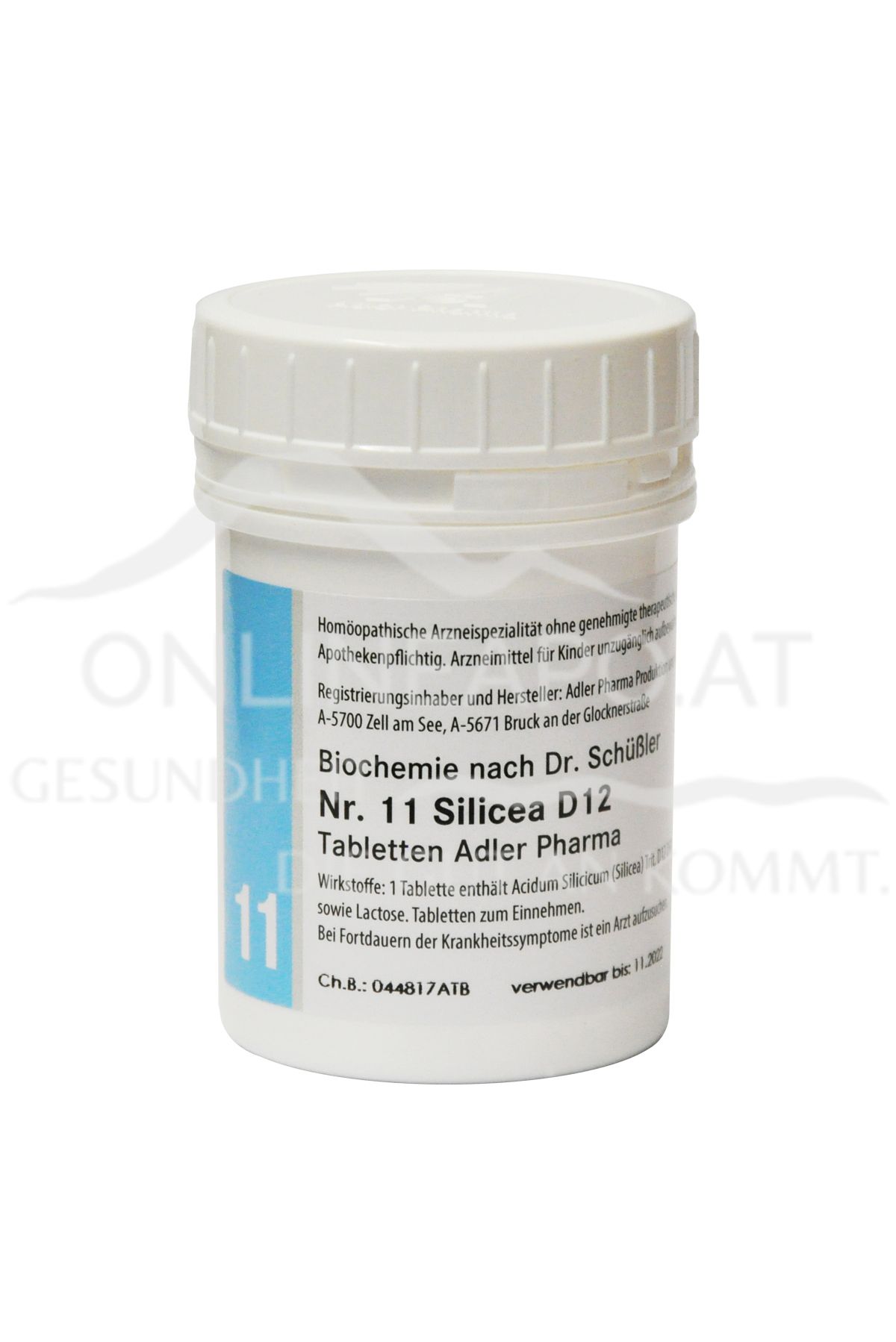 Schüßler Salz Adler Nr. 11 Silicea D12 Tabletten