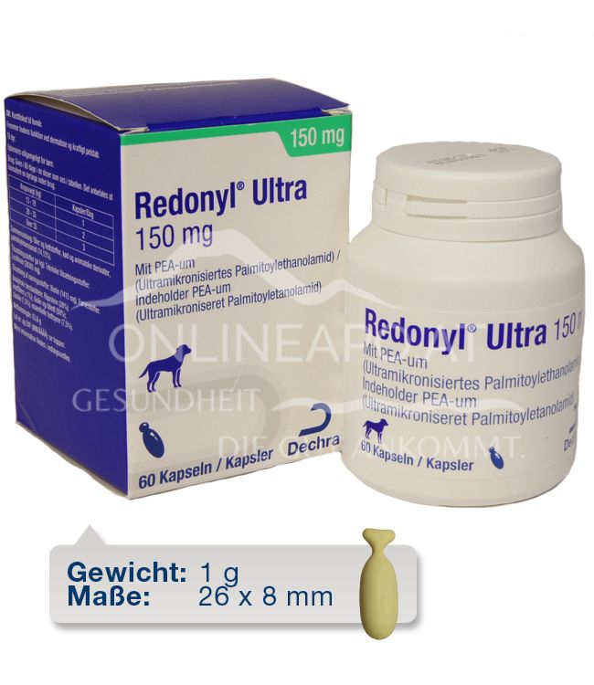 Dechra Redonyl® Ultra 150 mg Kapseln für Hunde über 12 kg