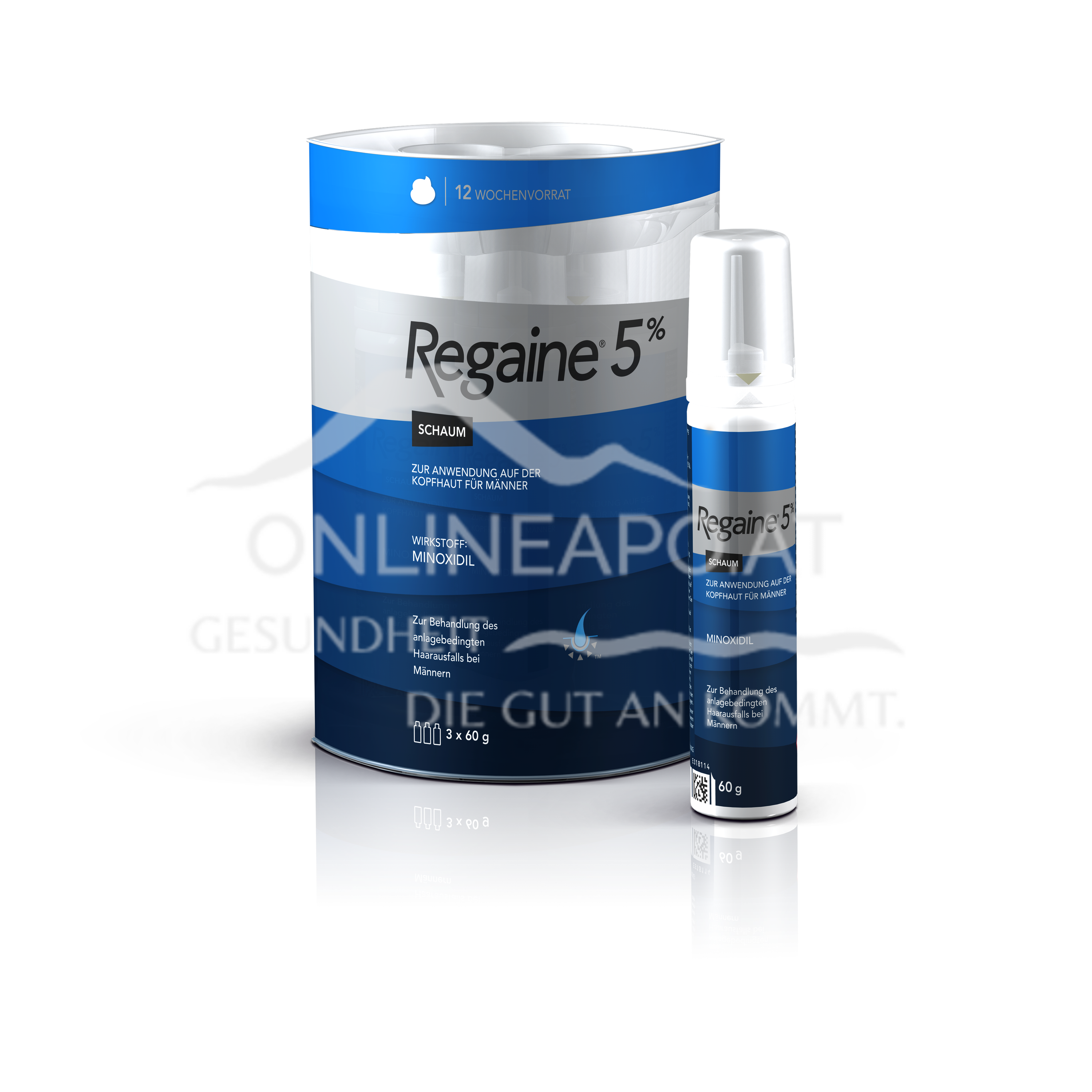 REGAINE® Männer 5% Schaum 3x60g