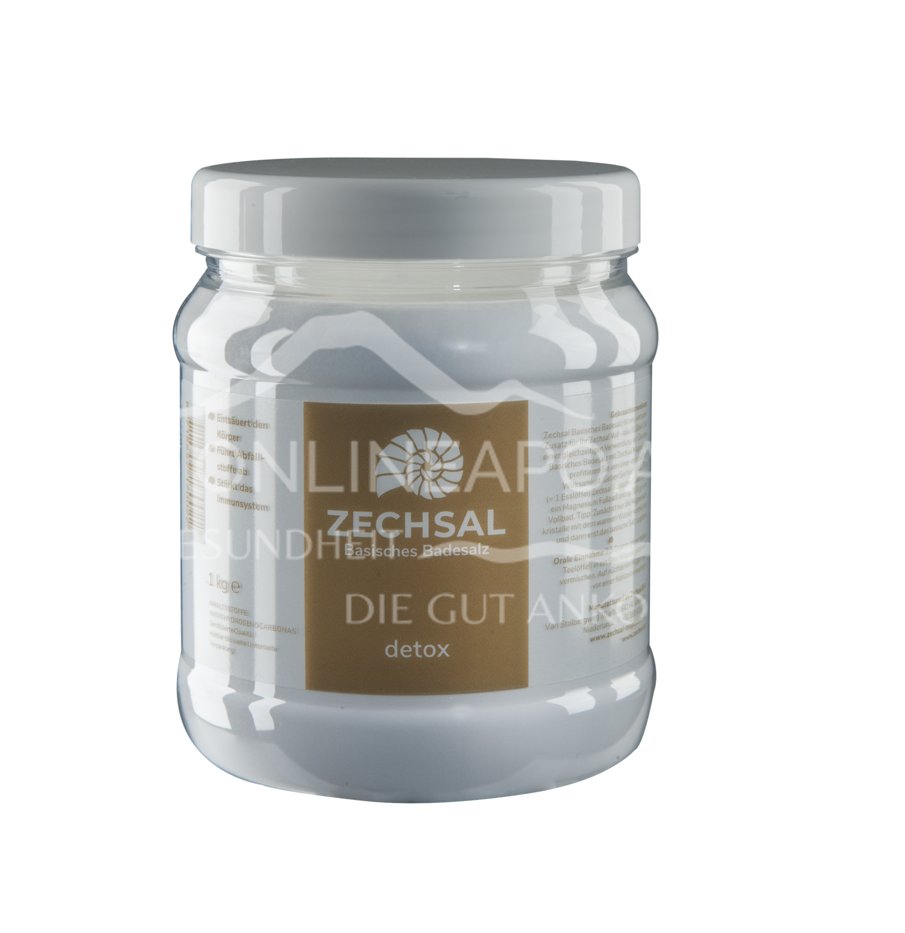 Zechsal Basisches Badesalz detox