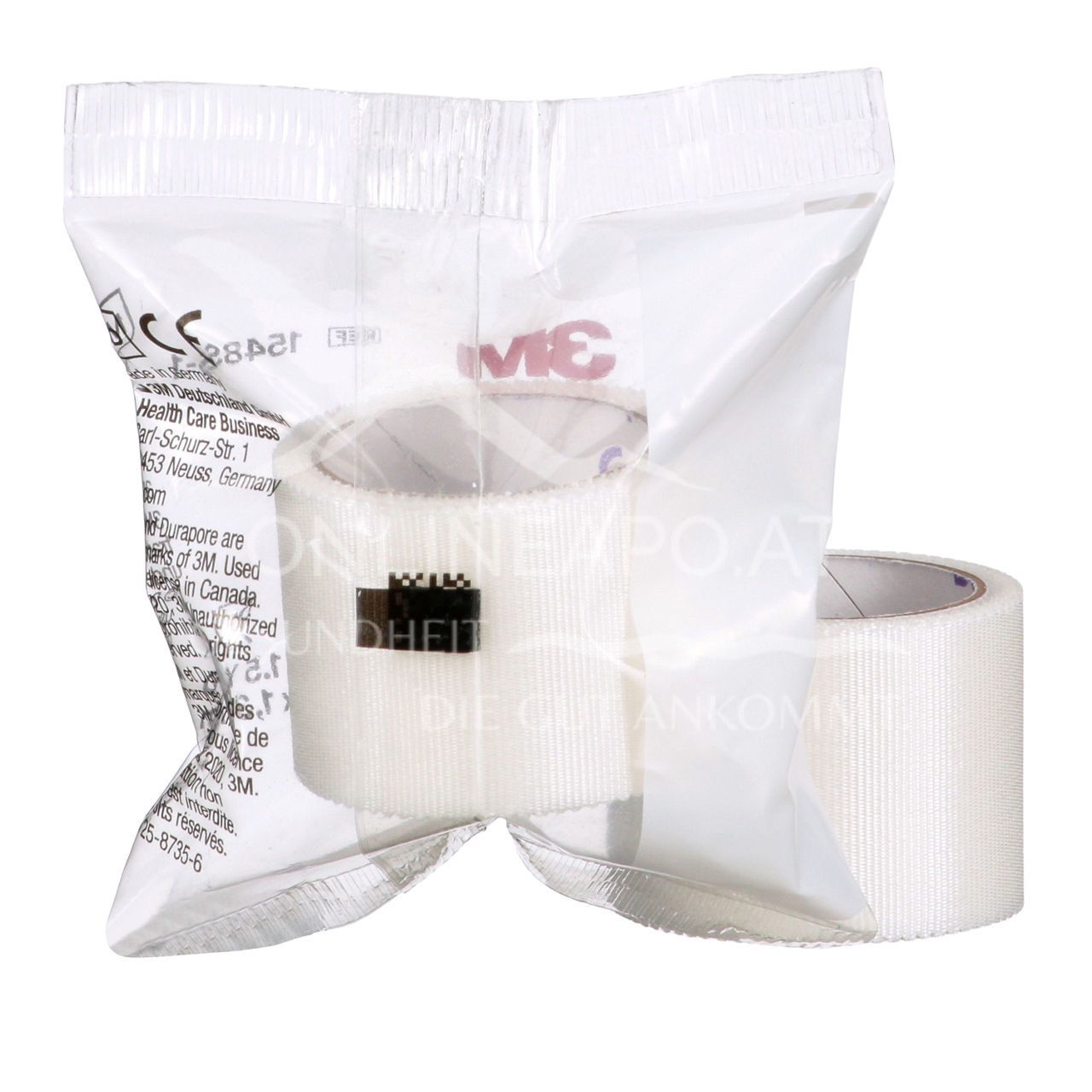 Solventum™ Durapore™ Kunstseidenpflaster, 1548S-1, 2,5 cm x 1,37 m, einzeln verpackt