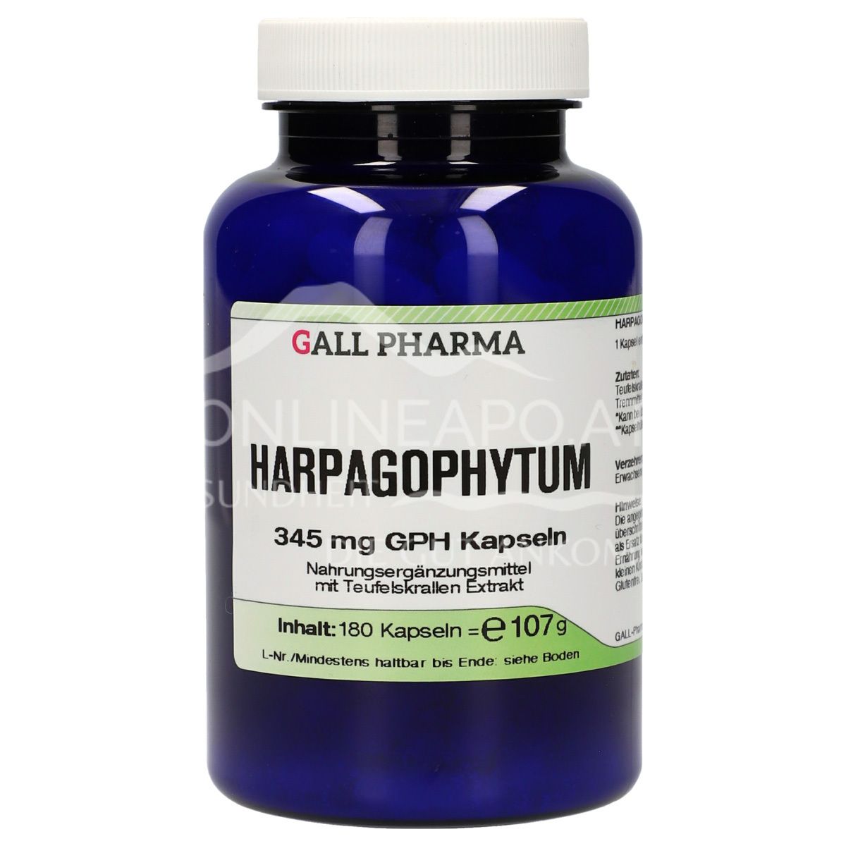 Gall Pharma Harpagophytum 345 mg Kapseln