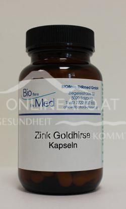 Bioflora Ehrmed Zink Goldhirse Kapseln 