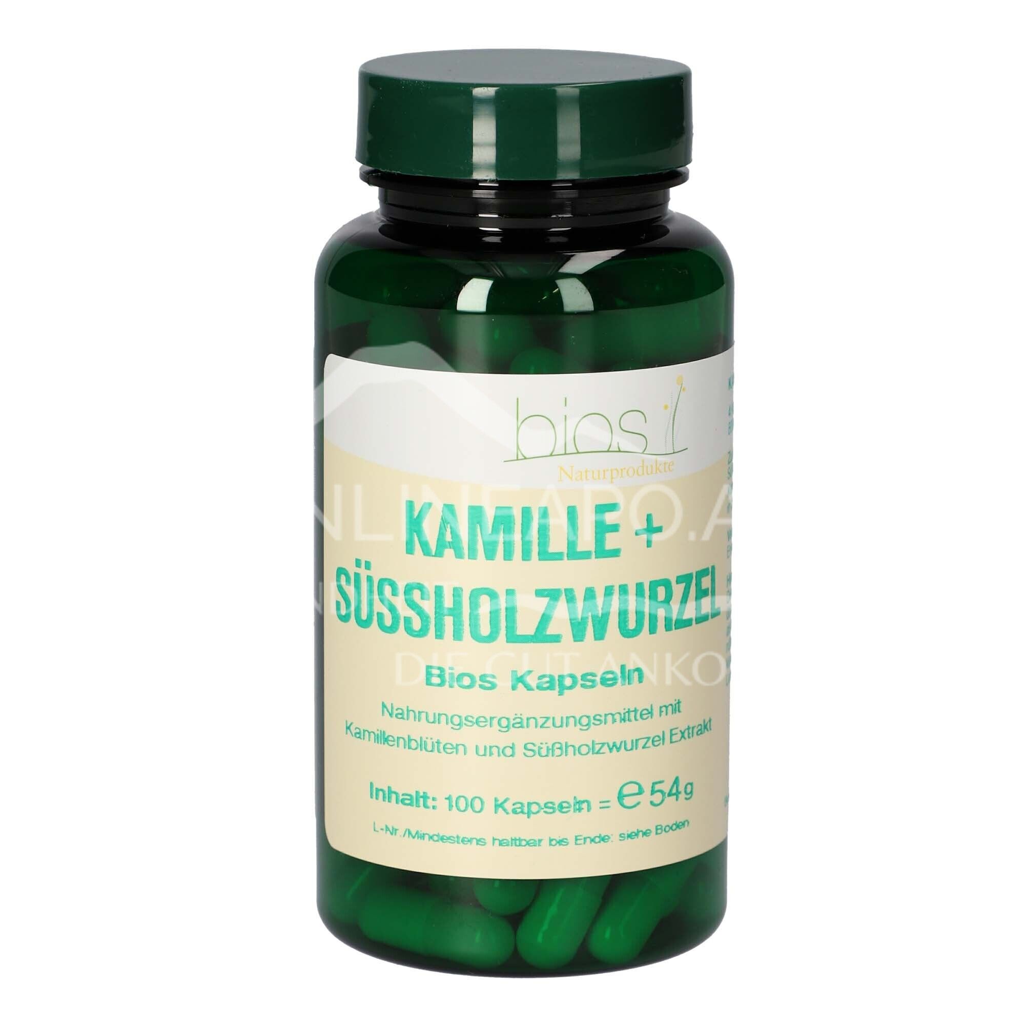 Bios Camomile + Liquorice Root Capsules