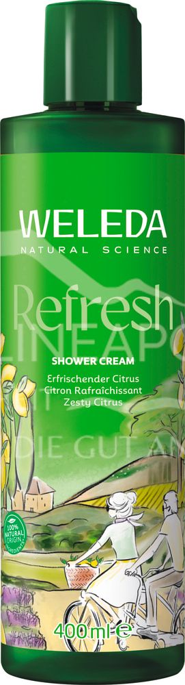 Weleda Refresh Shower Cream Citrus - Cremedusche