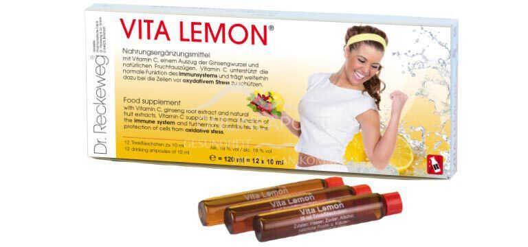 Dr. Reckeweg® VITA LEMON® – Trinkfläschchen 12x10ml