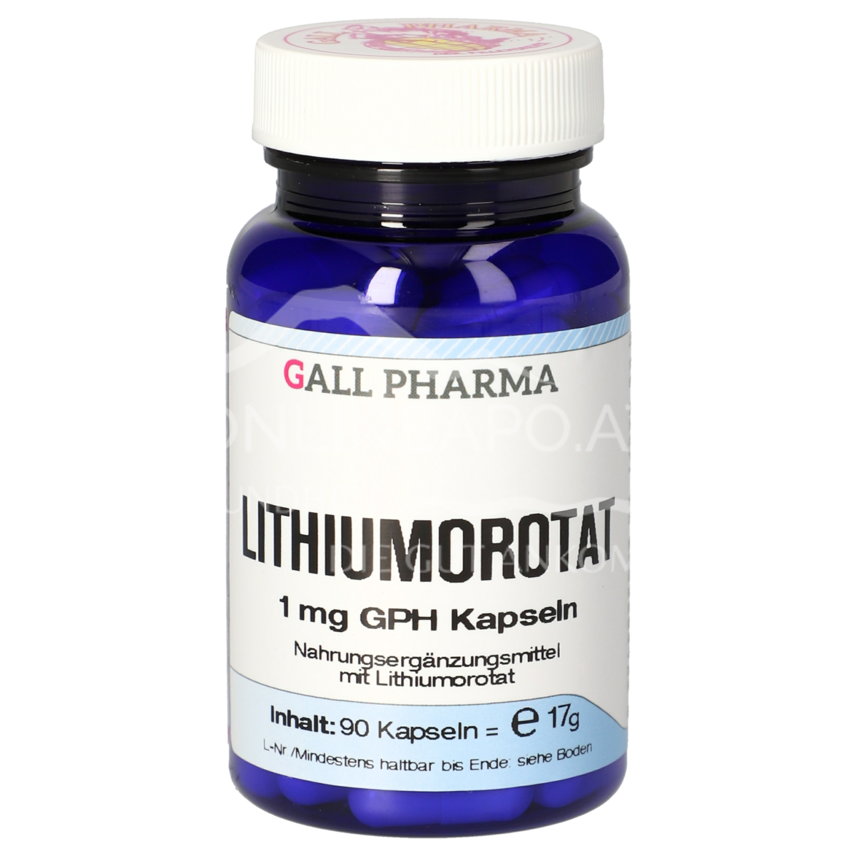 Gall Pharma Lithiumorotat 1 mg Kapseln