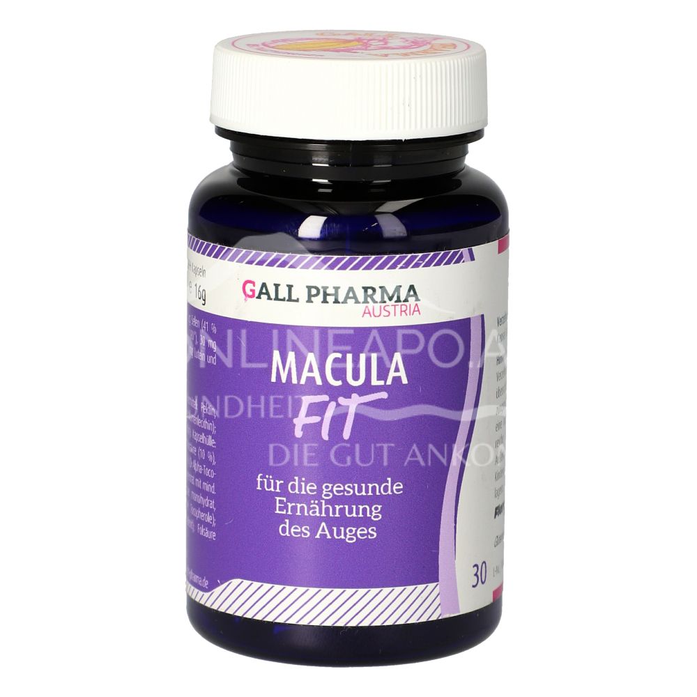 Gall Pharma Macula Fit Capsules