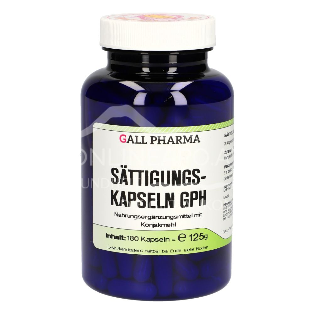 Gall Pharma satiety capsules | delivered fast and affordable