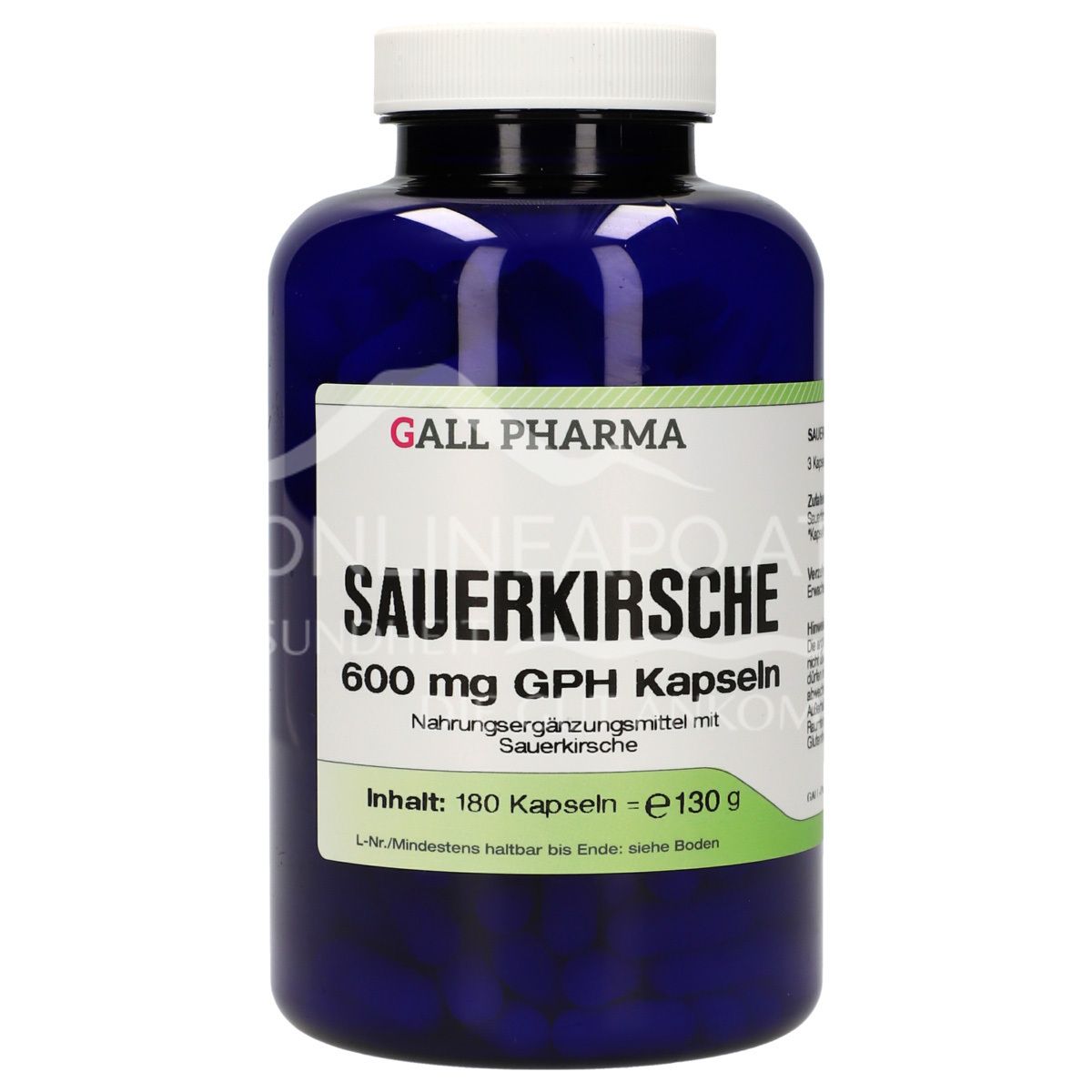 Gall Pharma Sauerkirsche 600 mg Kapseln