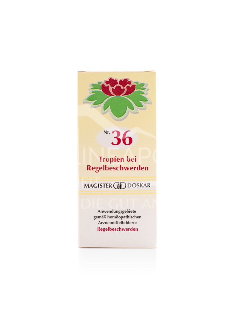 Doskar Drops No. 36 - Drops for menstrual cramps