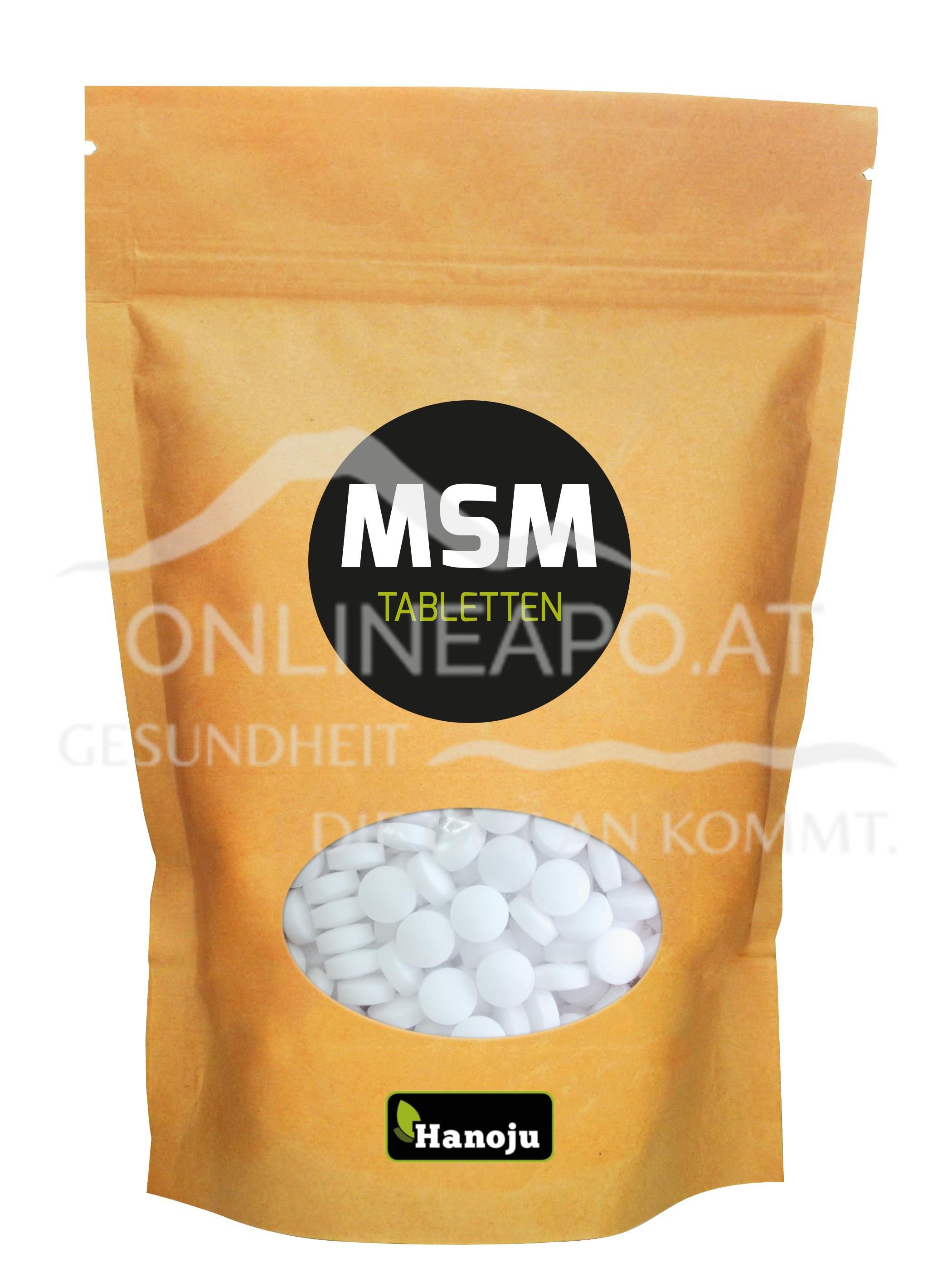 Hanoju MSM Tablets 750 mg