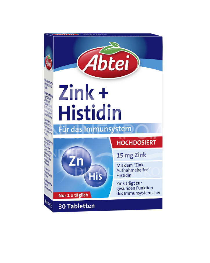 Abtei Zink + Histidin Tabletten