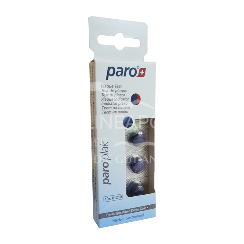 paro® plak, 2-Farben Tabletten, rot/ blau