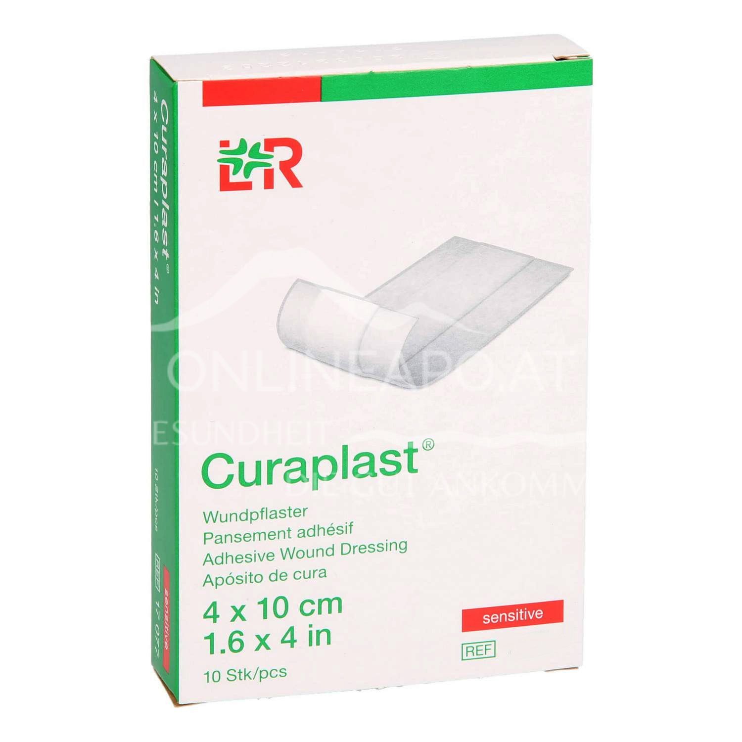 Curaplast® sensitive Wundschnellverband 4 x 10 cm