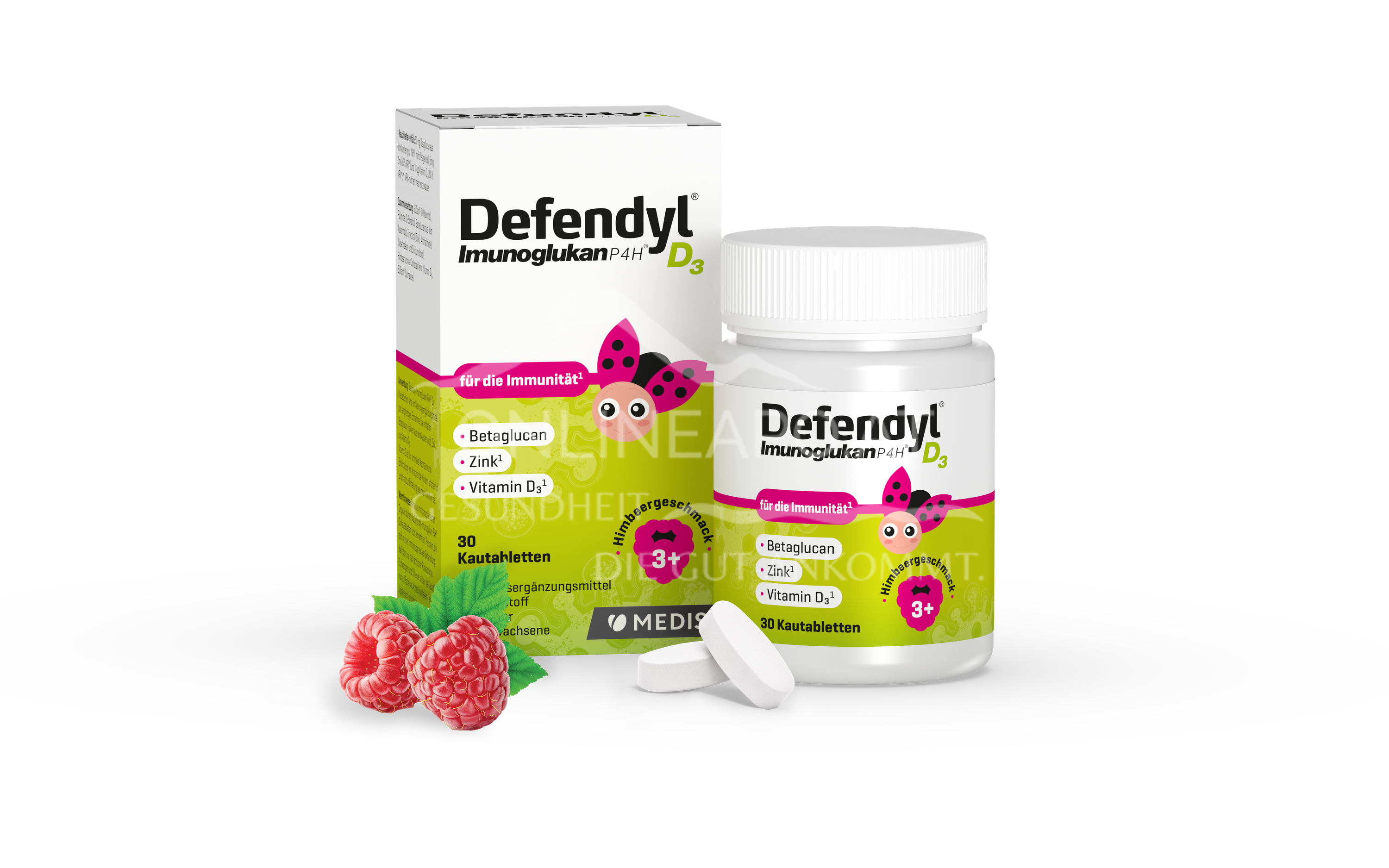 Defendyl-Imunoglukan P4H® D3 Kautabletten