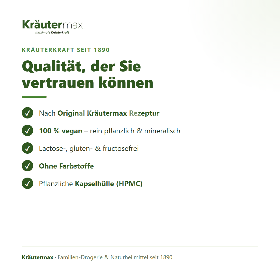 Kräutermax Basen plus Kapseln