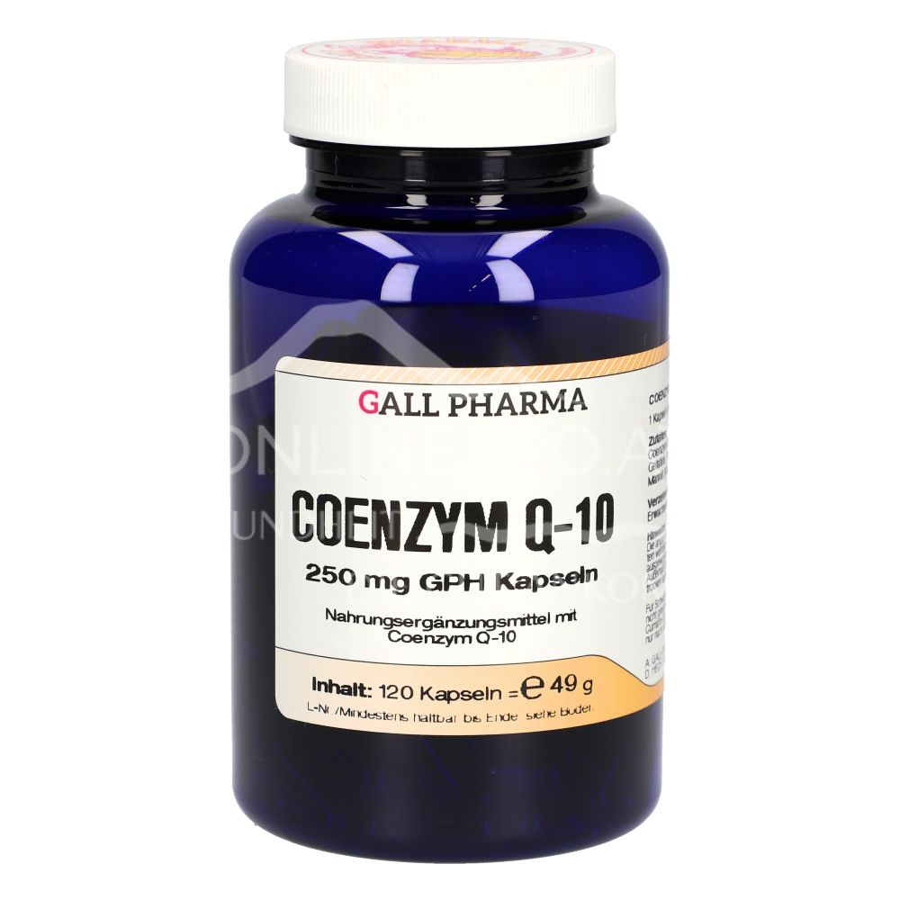 Gall Pharma Coenzyme Q10 250 mg capsules