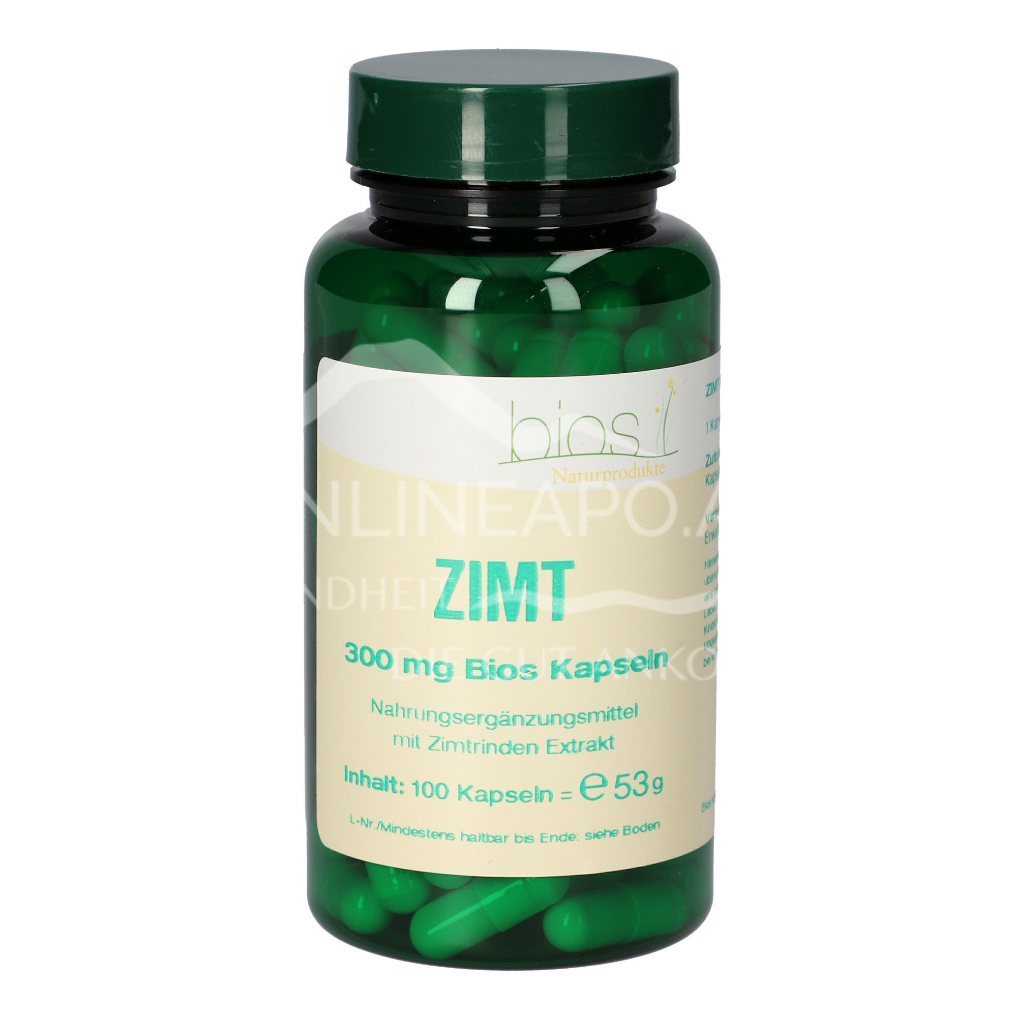 Bios Zimt 300 mg Kapseln